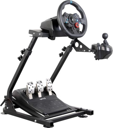 Cirearoa Professional Racing Wheel Stand (Updated Version) Driving Game Simulator for Logitech G25 G27 G29 G920 PS4 Xbox Fanatech T3PA TGT T300RS T300GT T500RS TGT T150 TS-PC CSL CSR CSW
