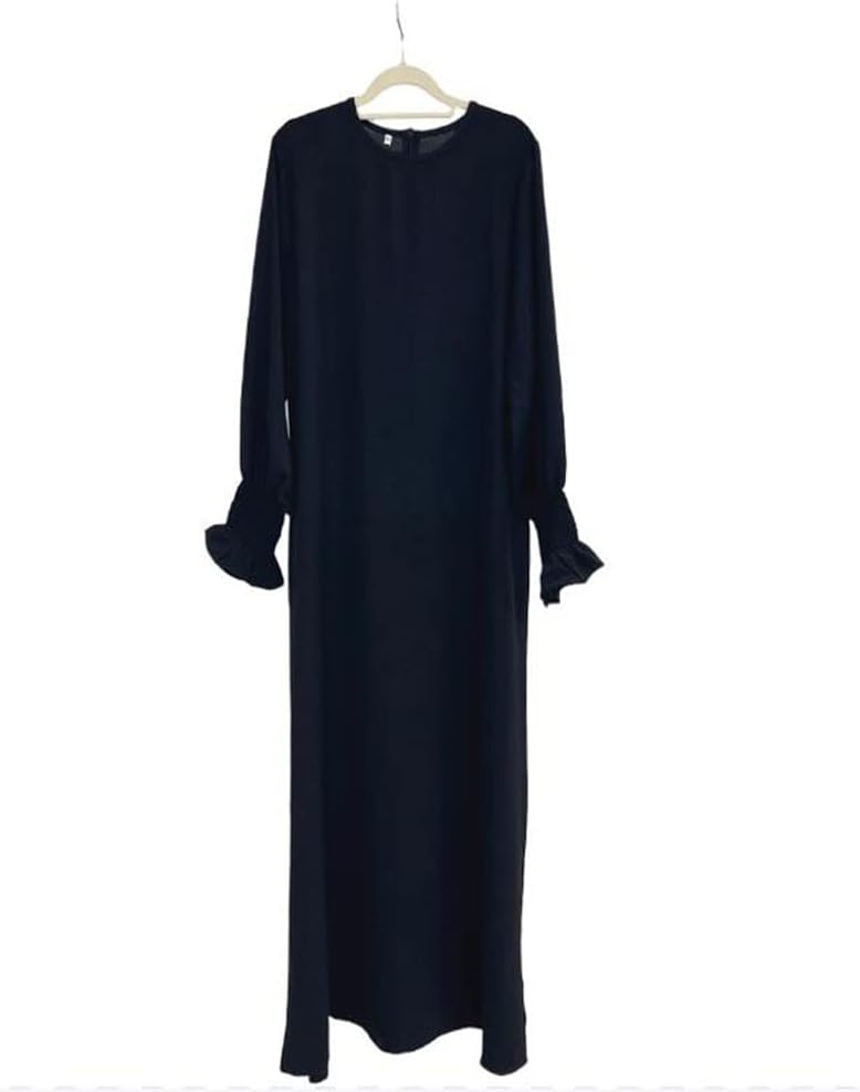 Women Prayer Dress Muslim Ramadan Garment Abaya Dubai Islam Jilbeb Long Dress Without Hijab