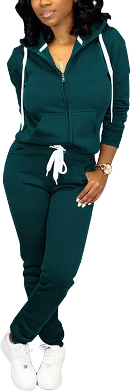 Nimsruc Jogging Suits for Women 2 Piece Casual