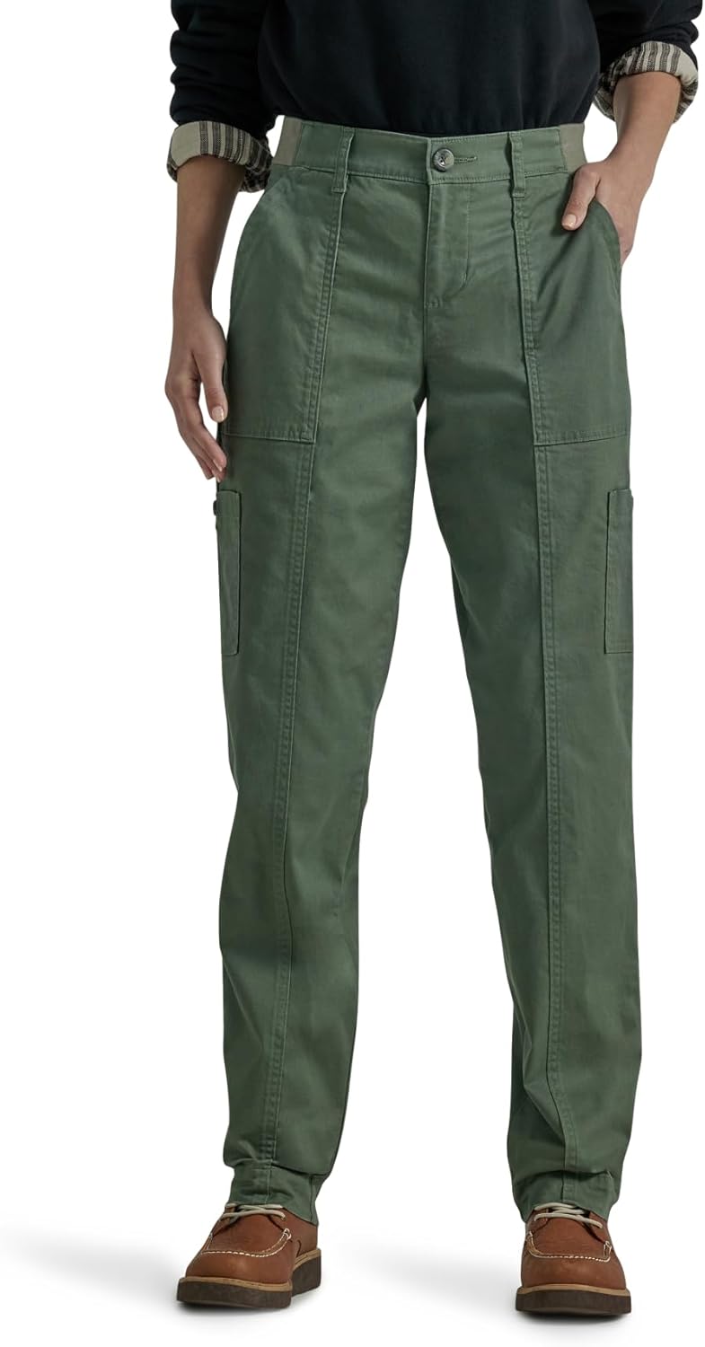 Lee Women’s Petite Ultra Lux Comfort with Flex-to-go Utility Pant