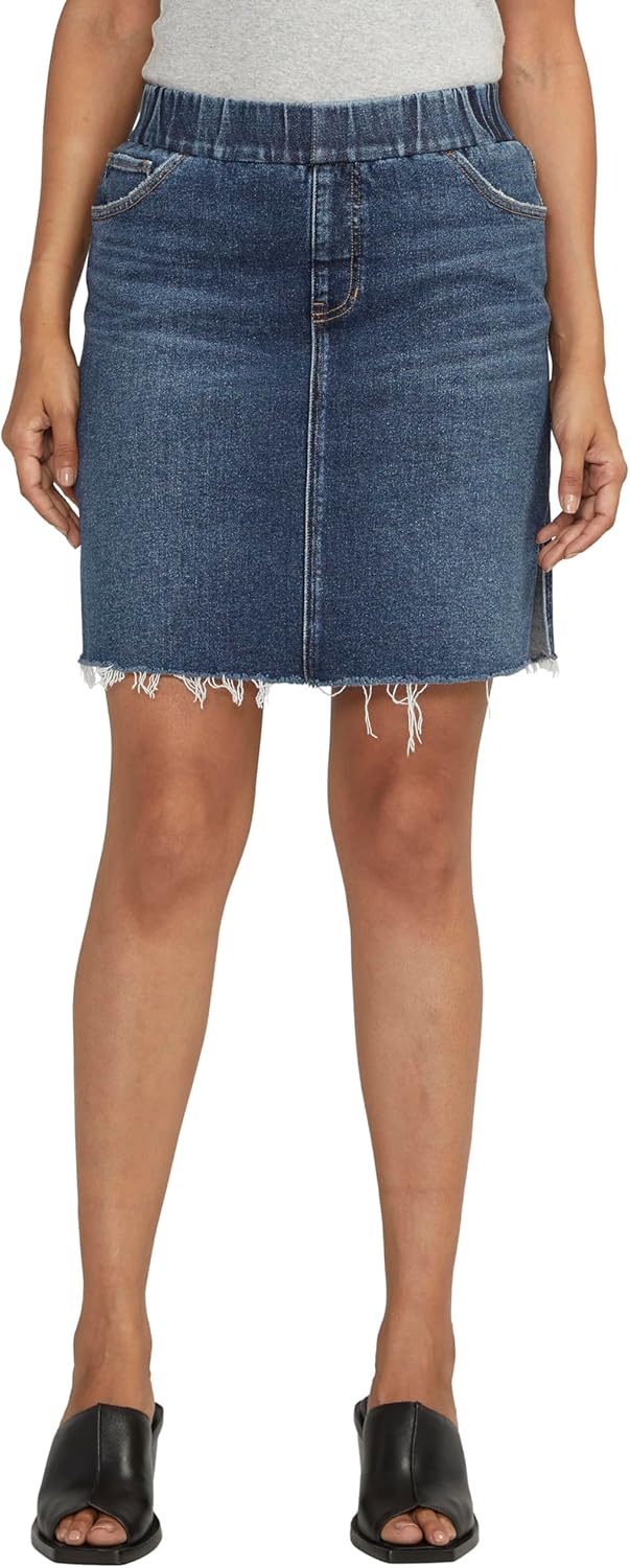 JAG Jeans Women’s On-The-go Mid Rise Skort