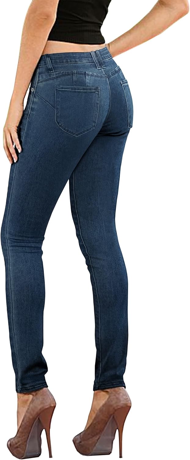 Hybrid & Company Women’s Butt Lift Stretch Denim Jeans