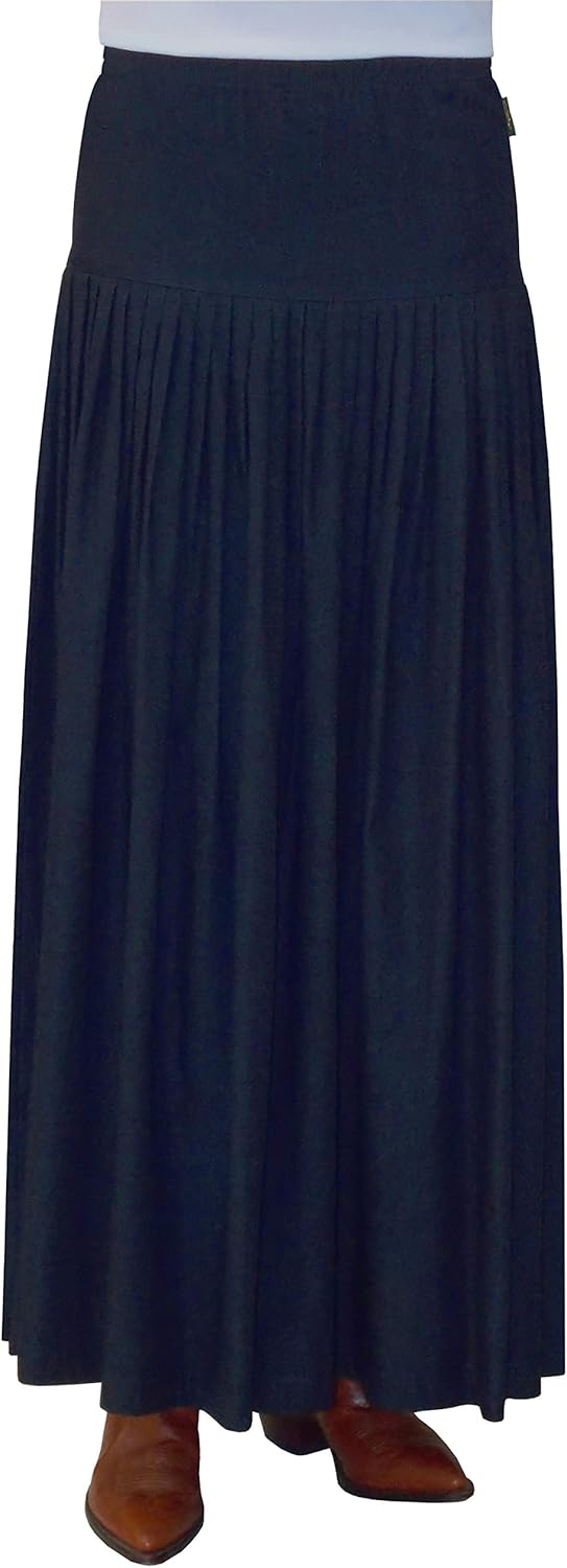 Baby’O Women’s Original Biz Style Ankle Length Long Denim Skirt