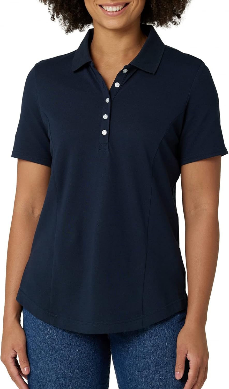 Riders by Lee Indigo Women’s Short Sleeve Polo Shirt