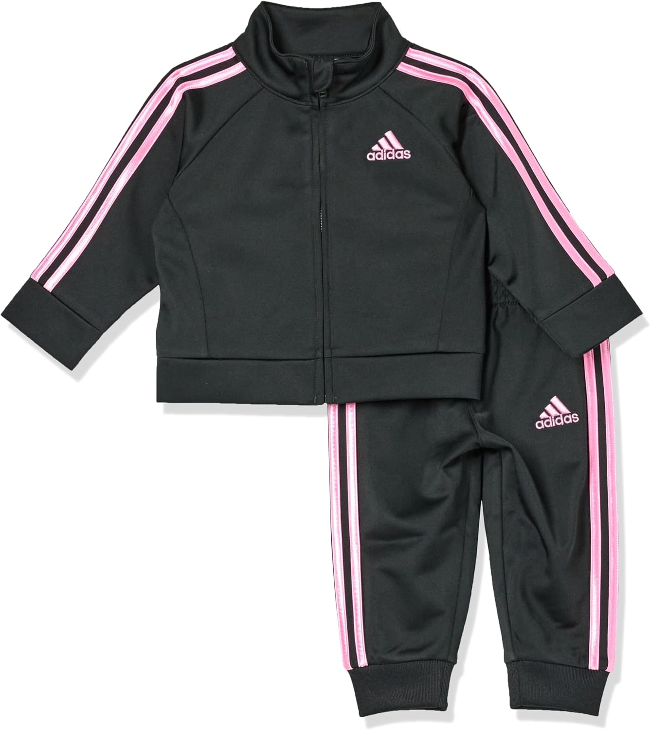 adidas Baby Girls 2-piece Classic Tricot Track Suit Jacket & Pants