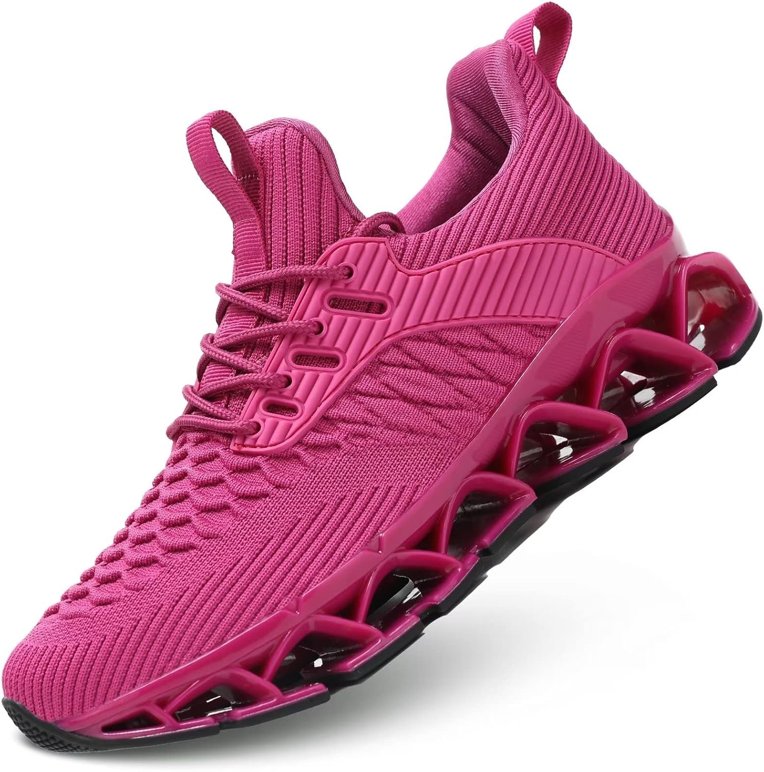 Womens Slip-ins Running Shoes Blade Tennis Walking Sneakers Comfortable Fashion Non Slip Work Sport Shoes Gym Trainers