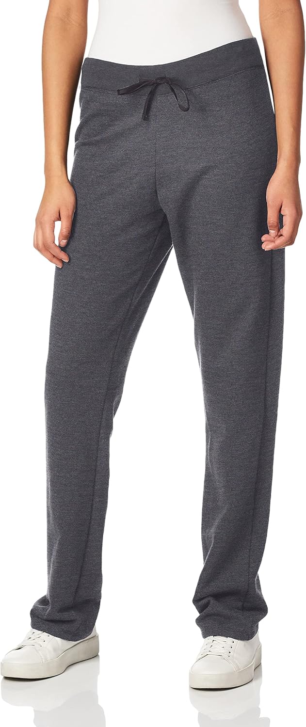 Fruit of the Loom Women’s Crafted Comfort Crafted Comfort Joggers & Open Bottom Pants