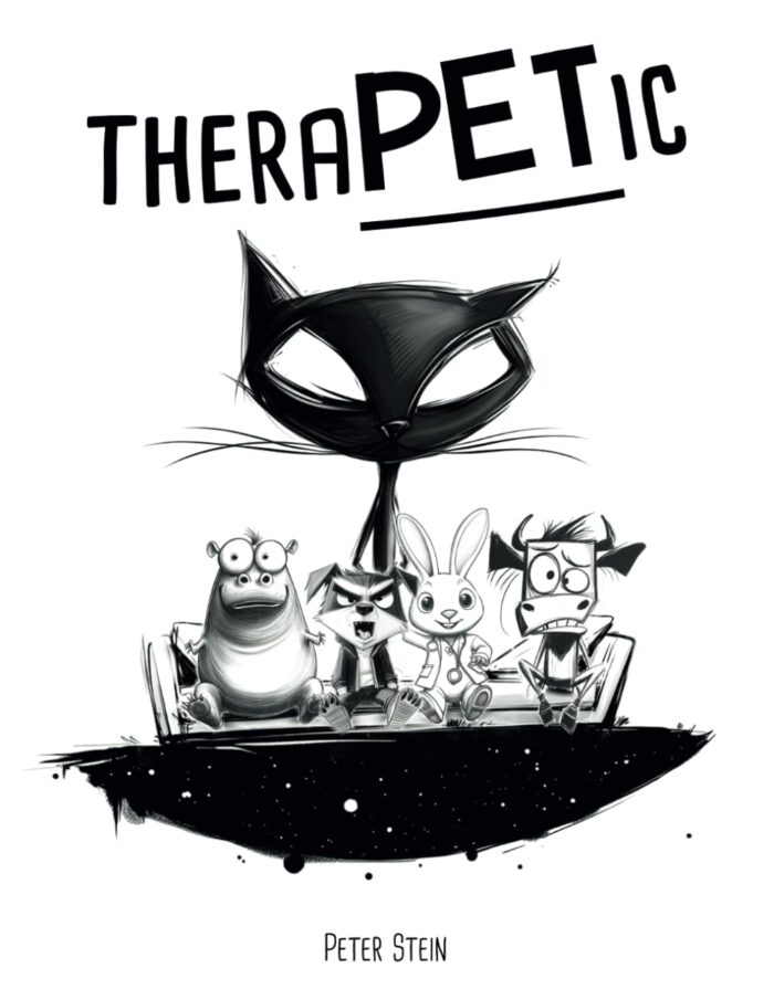 TheraPETic: A Satirical Book on Mental Health Disorders with Quirky Illustrations for Adults Who Enjoy (Dark) Humor