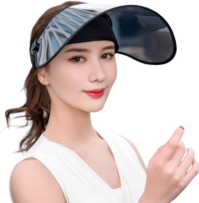 Sun Visor Face Shield UV Protection Sun Visor Hat Full Face Shield Sunblock Golf Tennis Cycling Hat Sunshade Sports Hat