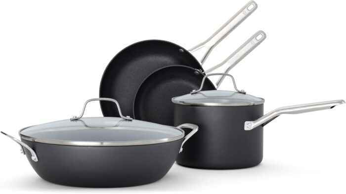 Calphalon® Hard-Anodized Nonstick 6-Piece Cookware Set