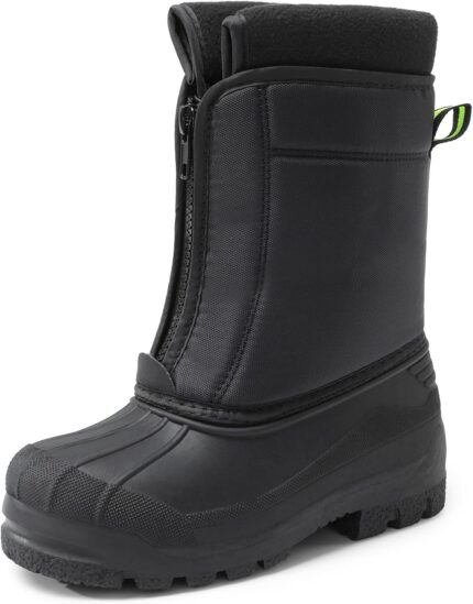 DREAM PAIRS Boys Girls Waterproof Winter Snow Boots