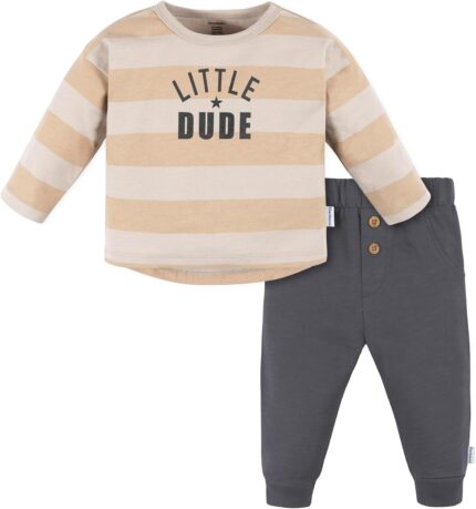 Gerber baby-boys Baby Boys’ Jogger Set