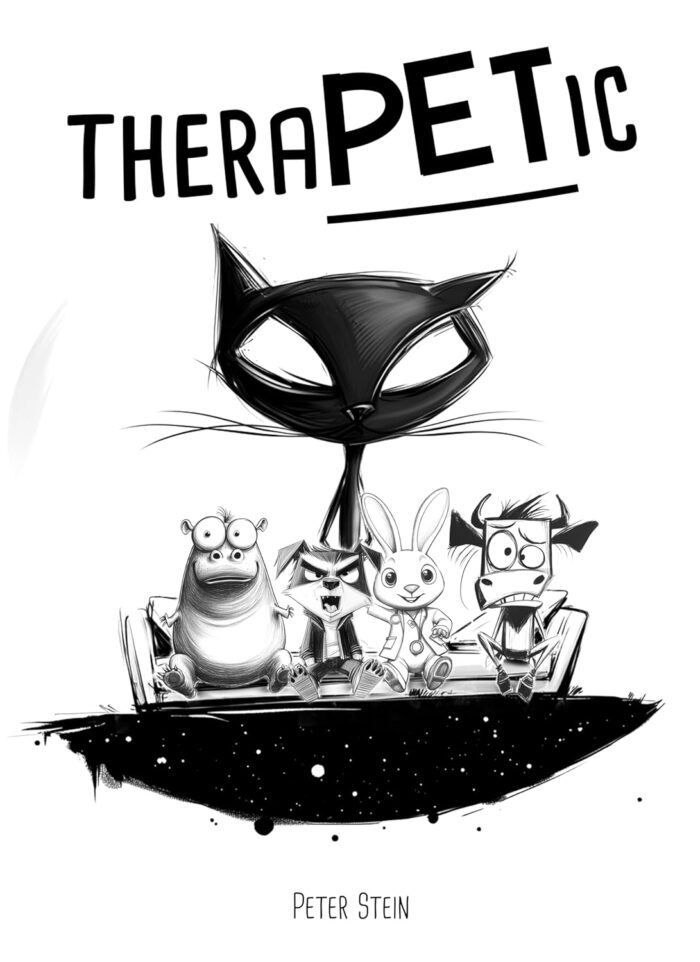 TheraPETic: A Satirical Book on Mental Health Disorders with Quirky Illustrations for Adults Who Enjoy (Dark) Humor