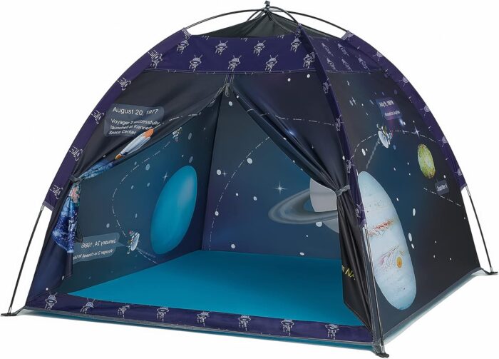 alprang Space World Play Tent Galaxy Dome Playhouse for Boys and Girls Imaginative Play-Astronaut Space for Kids Indoor and Outdoor Fun, Perfect Kid’s Gift- 47″ x 47″ x 43″