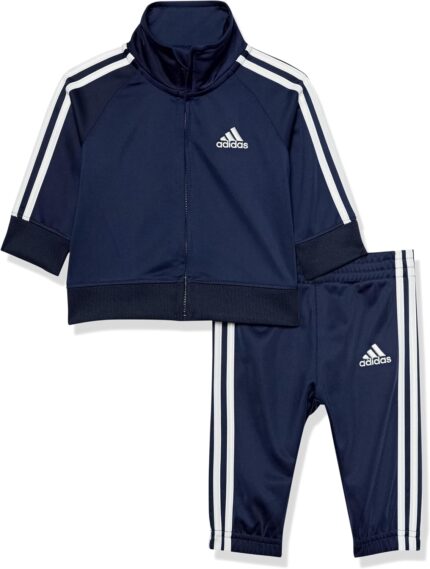 adidas Unisex Baby Tricot Tracksuit Jacket Jogger Pant Set