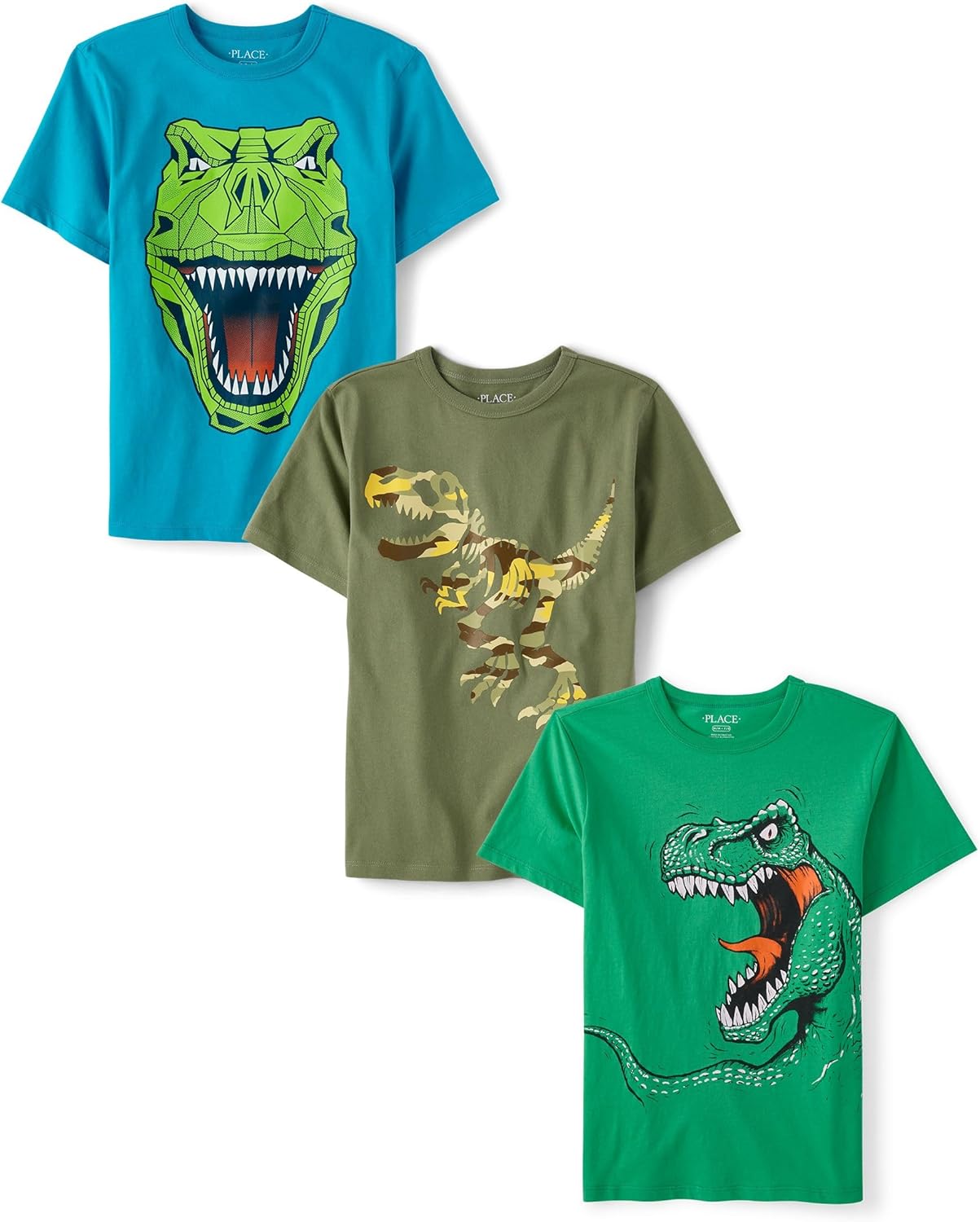 The Children’s Place Boys’ Short Sleeve Graphic T-Shirt 2-Pack