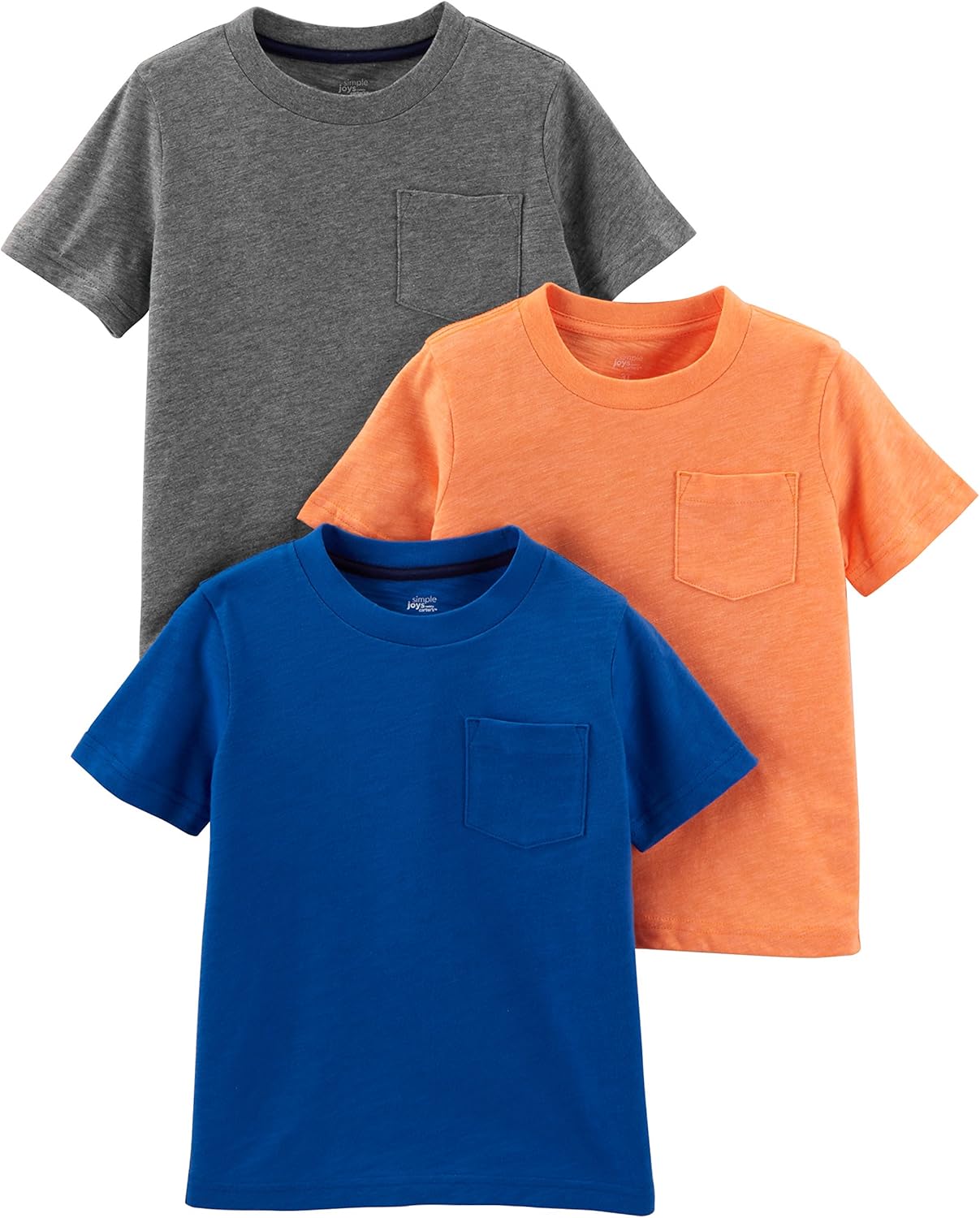 Simple Joys by Carter’s Baby Boys’ 3-Pack Short-Sleeve Tee Shirts