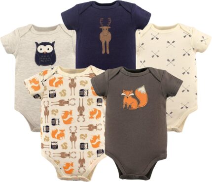 Hudson Baby Baby Cotton Bodysuits