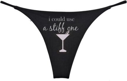 Southern Sisters Novelty I Could Use A Stiff One Thong G String Bride Bachelorette Underwear Gift