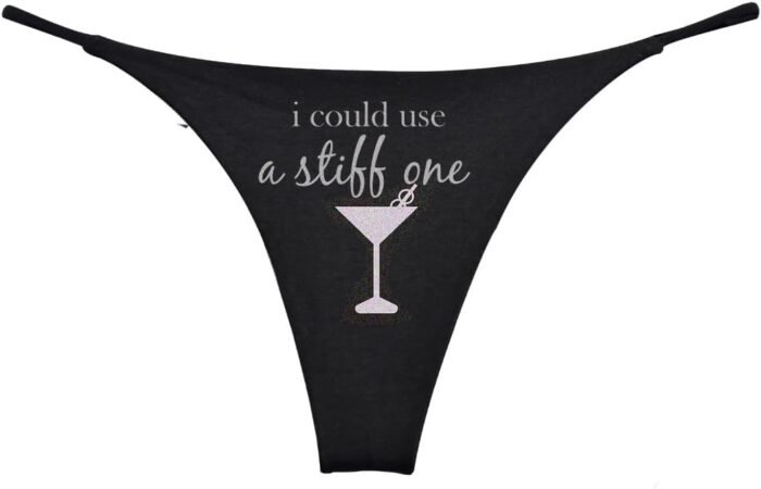 Southern Sisters Novelty I Could Use A Stiff One Thong G String Bride Bachelorette Underwear Gift