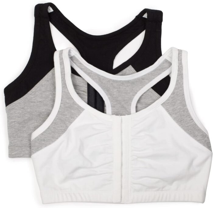 Fruit of the Loom Women’s Front Close Builtup Sports Bra