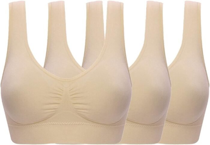 Women’s Seamless Wire-Free Bra with Removable Pads