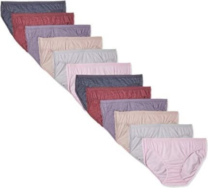 Fruit of the Loom Women’s Beyondsoft Underwear, Super Soft Designed with Comfort in Mind, Available in Plus Size