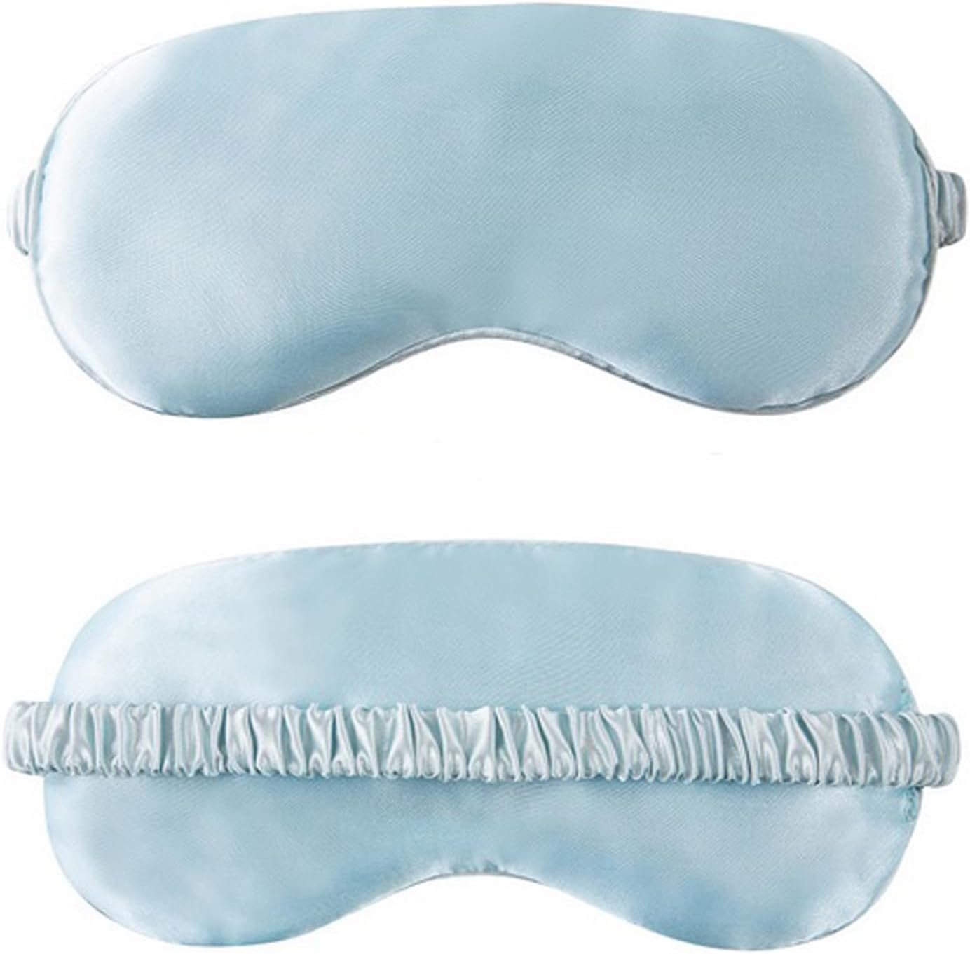 Blue Eye Mask for Sleeping,Soft and Comfortable Fabric, Eye Shade Cover for Travel Nap