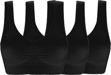 Women’s Seamless Wire-Free Bra with Removable Pads