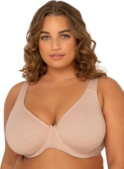 Fruit of the Loom Women’s Plus-Size Cotton Unlined Underwire Bra