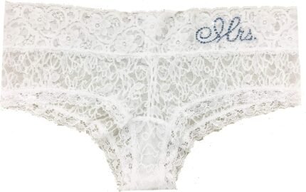 Classy Bride Darling Lace Mrs. Hipster Underwear
