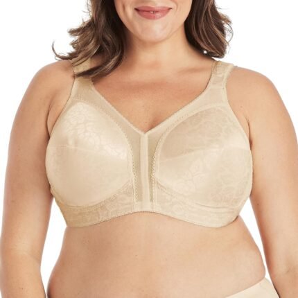 Playtex Women’s 18 Hour Full-Coverage Comfort-Strap Wireless Bra, Multipack