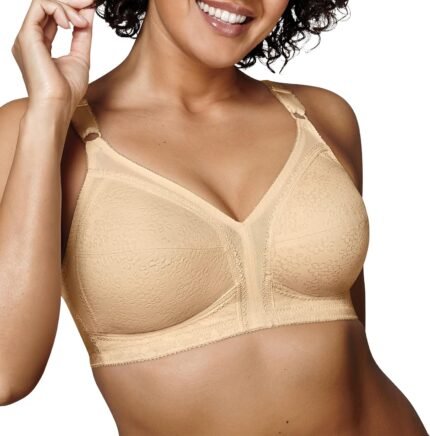 Playtex Women’s 18-Hour Wireless Bra 0020, Sensational Support Full-Coverage Bra for Full Figures