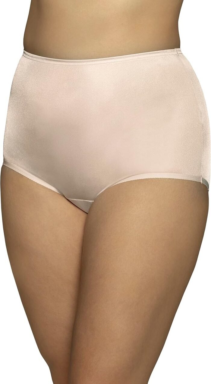 Vanity Fair Women’s High Waisted Underwear, Full Coverage Ladies Panties, Perfectly Yours Briefs