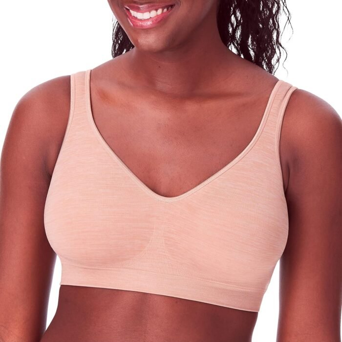 Bali Women’s Comfort Revolution Wireless Bra, Full-Coverage Wirefree T-Shirt Bra, DF3484