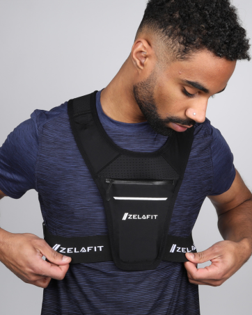 Running vest; waterproof phone pouch; running belt; running vest for women; chest rig