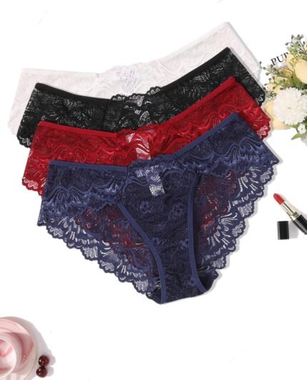 Avidlove Lace Underwear for Women Sexy Hipster Panties Breathable Bikin Panty 3-6 Packs