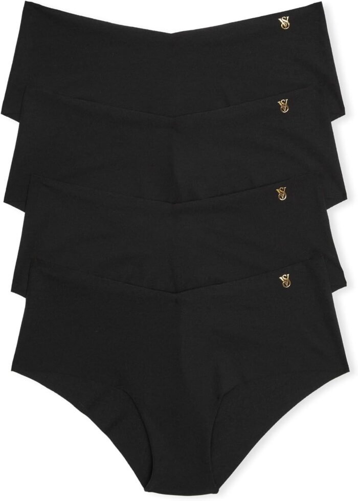 Victoria’s Secret Women’s No Show Cheeky Underwear, Minimal Coverage Panties for Women, Multi Pack (XS-XXL)