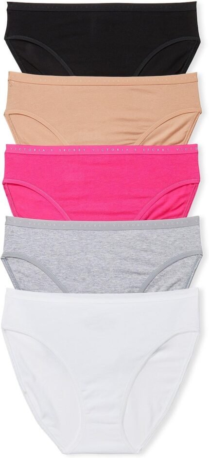 Victoria’s Secret Women’s Cotton Brief Underwear, Full Coverage Panties for Women, Multi Pack (XS-XXL) Victoria’s Secret Women’s Cotton Brief Underwear, Full Coverage Panties for Women, Multi Pack (XS-XXL)