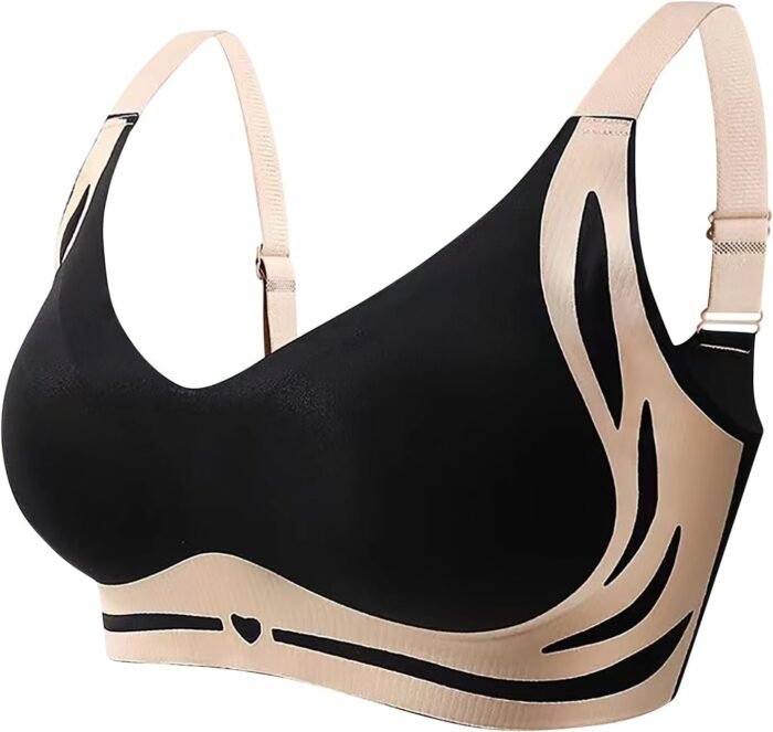 Womens Breathable High Support New Air Bra 2025,Ultra-Thin Comfort Padded No Underwire Shaping Sport Bras for Women