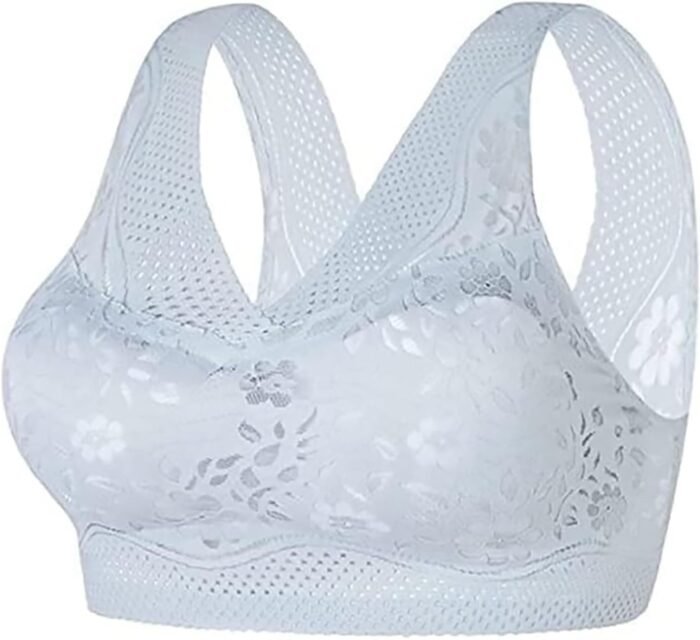 Hatmeo Women’s Orthopedic Anti-Sagging Bra Hatmeo Bras for Senior Women Posture Correcting Bra Breathable Push up Bras
