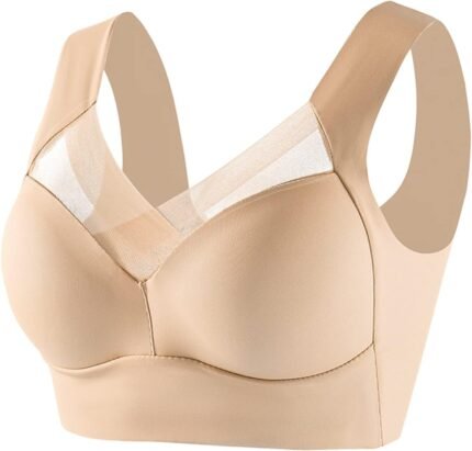 Zenchic Bra – Seamless Sexy Push Up Wireless Bra,Hatmeo Posture Correcting Bra,Plus Size Ice Silk Gathering Bra 2025