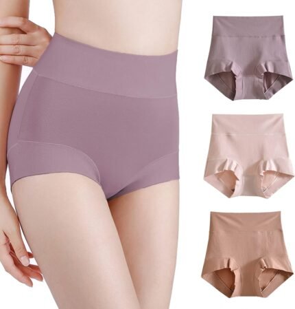 C Section Underwear Postpartum Full Coverage Cotton Briefs 3 PACK