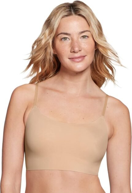 True & Co Women’s Skinny Strap Ballet Bralette