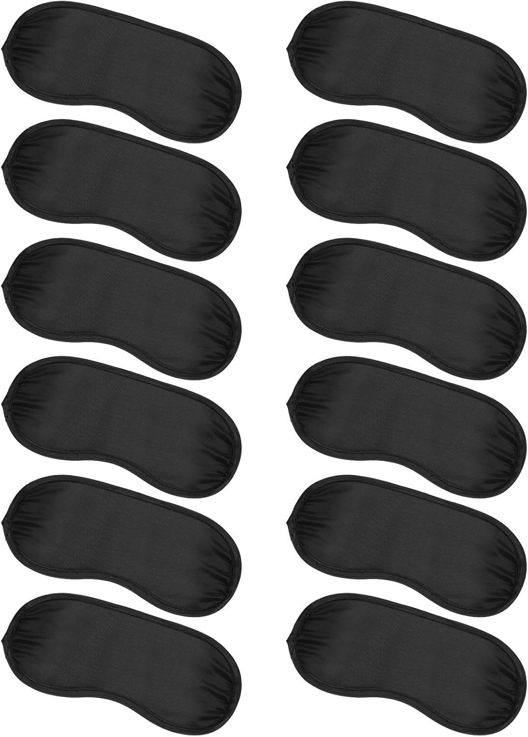 Blindfold Eye Mask Shade Cover, 12 PCS Sleep Mask Eye Mask for Side Sleeper Soft Breathable Blackout Eye Cover for Travel Blindfold Meditation Nap Women Men Kids Party Supply Blindfold Eye Mask Shade Cover, 12 PCS Sleep Mask Eye Mask for Side Sleeper Soft Breathable Blackout Eye Cover for Travel Blindfold Meditation Nap Women Men Kids Party Supply