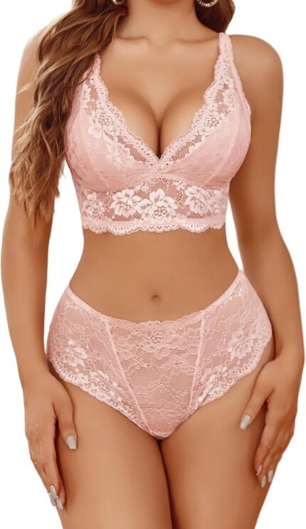 Avidlove Lingerie Set for Women Lace Bra and Panty Sets Sexy Underwear Bralettes Lingerie Outfits Avidlove Lingerie Set for Women Lace Bra and Panty Sets Sexy Underwear Bralettes Lingerie Outfits