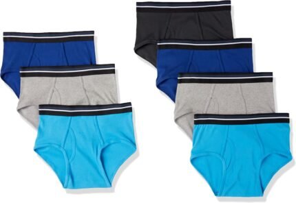 Amazon Essentials Men’s Cotton Tag-Free Briefs Underwear, Multipacks Amazon Essentials Men’s Cotton Tag-Free Briefs Underwear, Multipacks