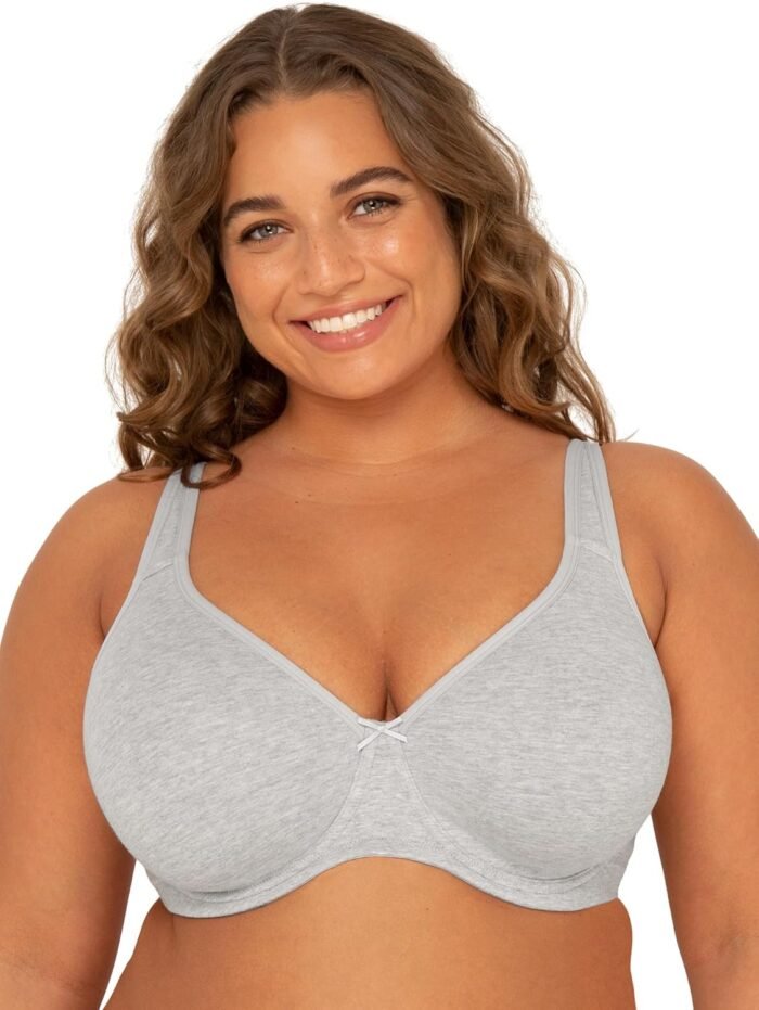 Fruit of the Loom Women’s Plus-Size Cotton Unlined Underwire Bra