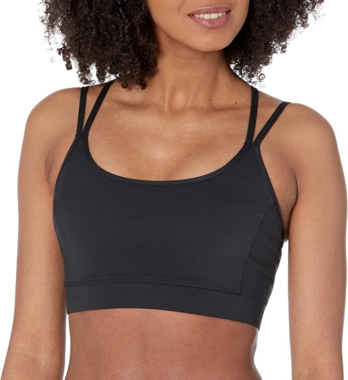Amazon Essentials Comfy Sports Bra for Women – Active Sculpt Strappy Back