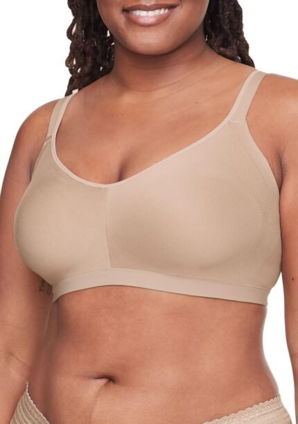 Warner’s Women’s Easy Does It® Underarm-smoothing With Seamless Stretch Wireless Lightly Lined Comfort Bra Rm3911a